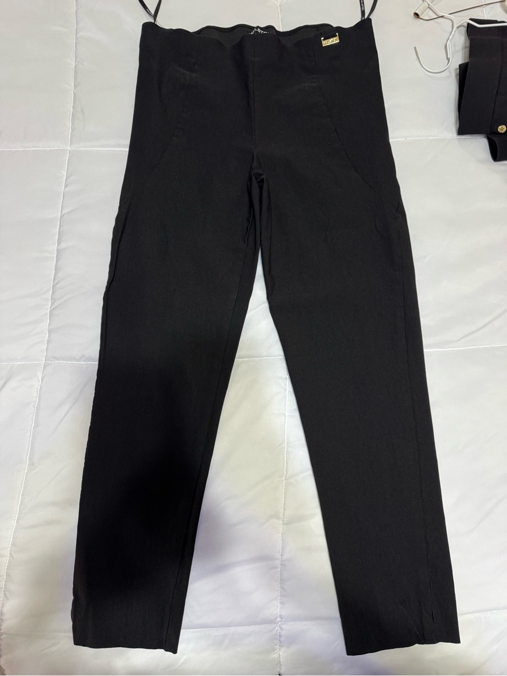 Halston Heritage Black Slim Trousers